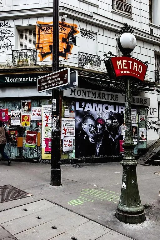 דירה Montmartre Leo Ferre פריז